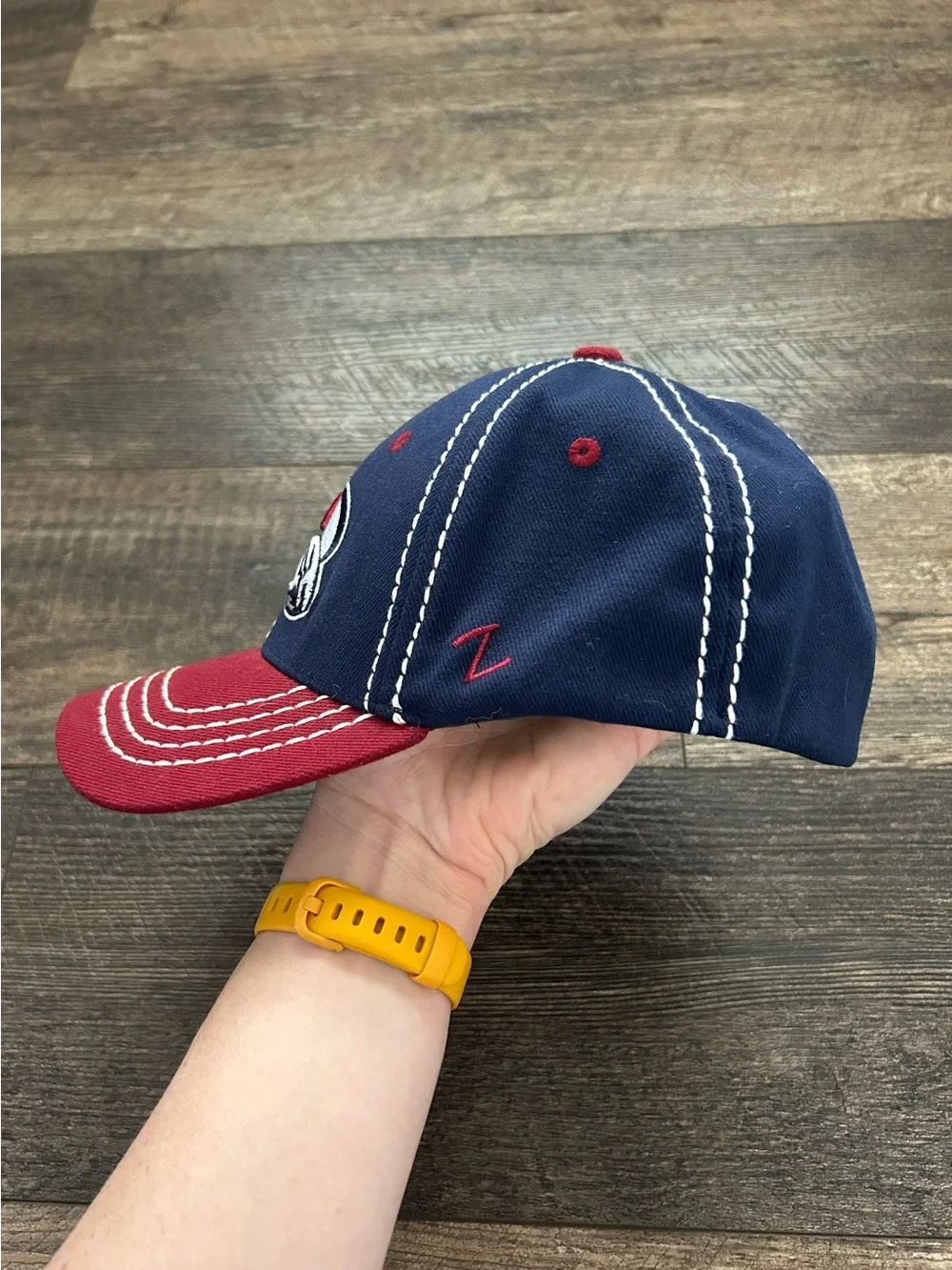 Colorado Avalanche Hat Fitted (Size Small) Zephyr Blue Red NHL Hockey Logo Men